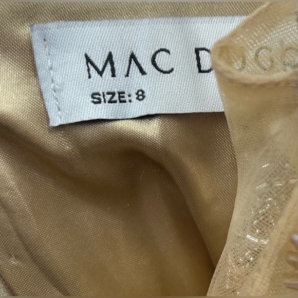 Mac Duggal 11210 NWOT EMBELLISHED ONE SHOULDER A LINE GOWN - Picture 8 of 8